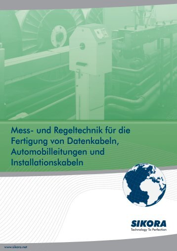 Katalog Datenkabel Automobil Installation - Sikora