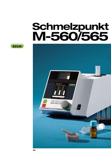 M560/565 - Büchi Labortechnik GmbH