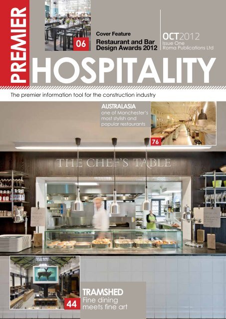 hospitality prem ier 06 - Premier Construction Magazine, UK