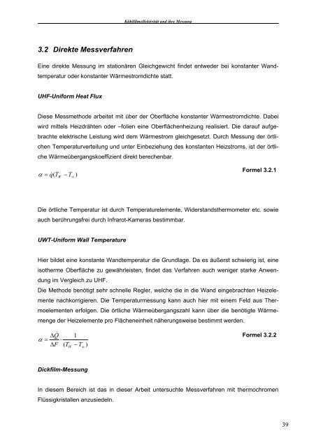 Anwendung sowie Bewertung der LCT/TLC - Lehrstuhl ...