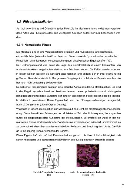 Anwendung sowie Bewertung der LCT/TLC - Lehrstuhl ...