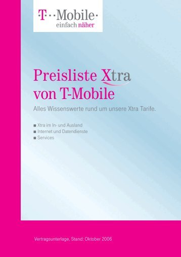 Preisliste von T-Mobile - Prepaid-wiki
