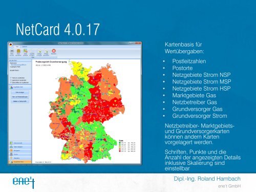 Vorstellung der aktuellen Softwareversionen Roland Hambach ...