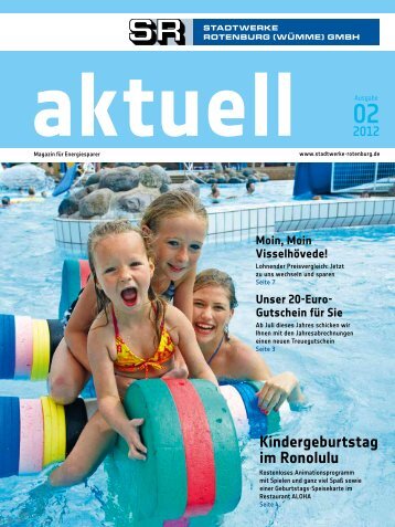 Kindergeburtstag im Ronolulu - Stadtwerke Rotenburg (Wümme)