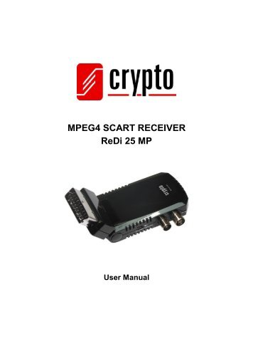 MPEG4 SCART RECEIVER ReDi 25 MP