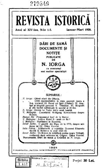 EiPe care-1 credem bolnav la această dată - DSpace