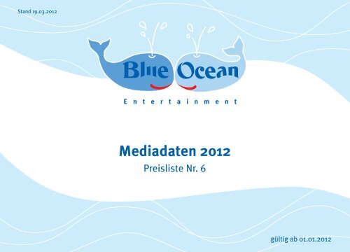 Neu - Blue Ocean Entertainment AG