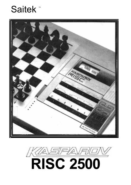 Kasparov - Alain Zanchetta