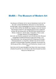 MoMA – The Museum of Modern Art