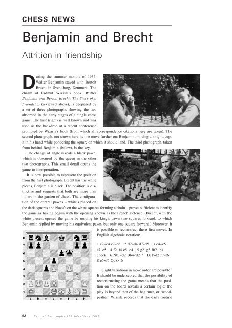 Test And Gestus In Brecht And Benjamin – RHXRZI