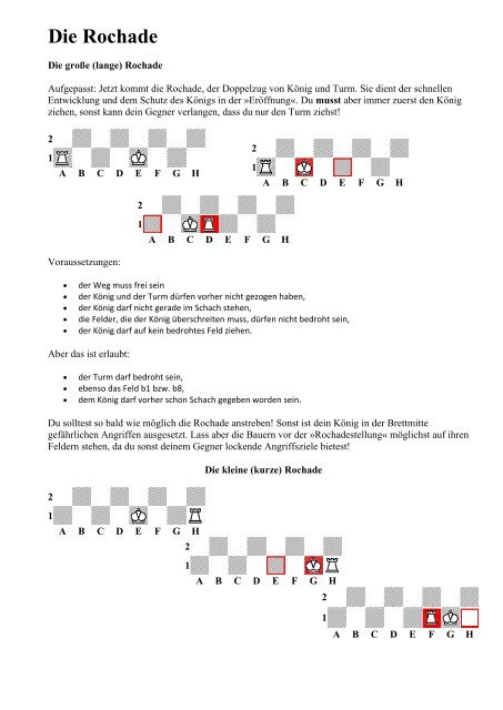 Das Mini-Schachlehrbuch des Deutschen Schachbundes