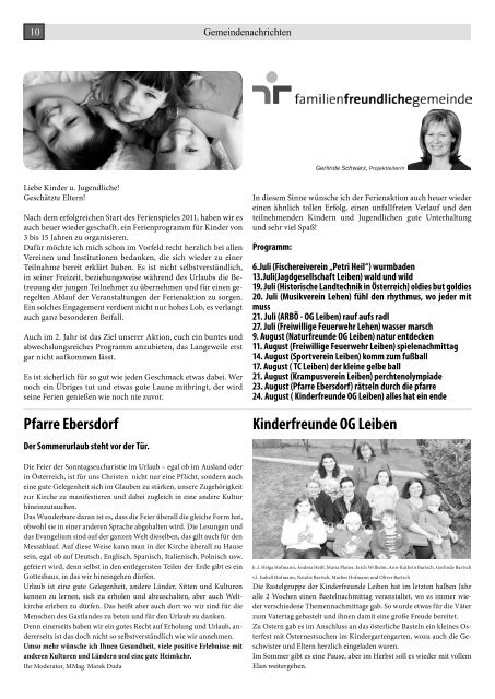 Gemeindezeitung Sommer 2012 (1,56 MB) - .PDF - Marktgemeinde ...