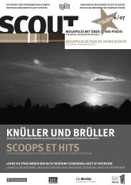 KNÜLLER UND BRÜLLER SCOOPS ET HITS - Scout.ch