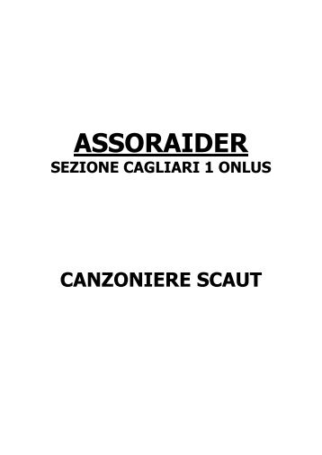 Canzoniere Scout Assoraider