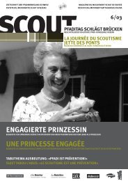 ENGAGIERTE PRINZESSIN UNE PRINCESSE ENGAGÉE - Scout.ch