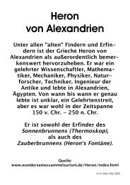 Das Wasser steht in der Flasche etwa 5 cm hoch. Stellen Sie die ...