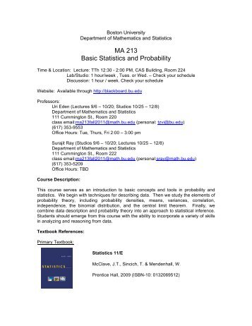 Download - Mathematics & Statistics - Boston University