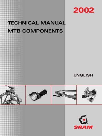 TECHNICAL MANUAL MTB COMPONENTS