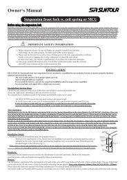 Rockshox Coil Spring Chart