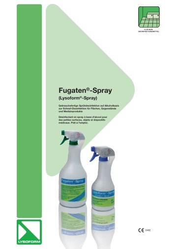 Fugaten®-Spray - LYSOFORM Dr. Hans Rosemann GmbH