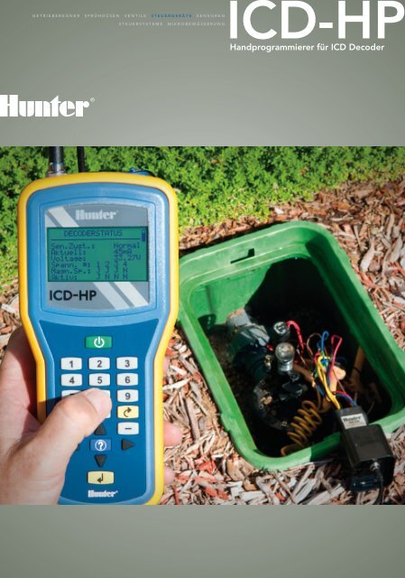 Handprogrammierer für ICD Decoder - Hunter Industries