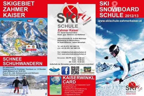 Skischule Zahmer Kaiser