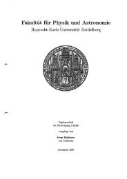 Heidelberg Collaboratory for Image Processing - Universität ...