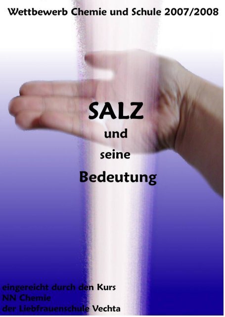Salz, ein Stoff mit großer Bedeutung - Liebfrauenschule Vechta