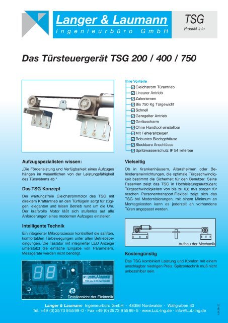 Langer & Laumann TSG - Langer & Laumann Ing.Büro GmbH