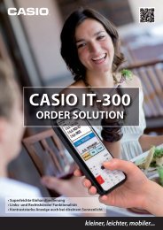 casio it-300 order solution - CASIO Europe