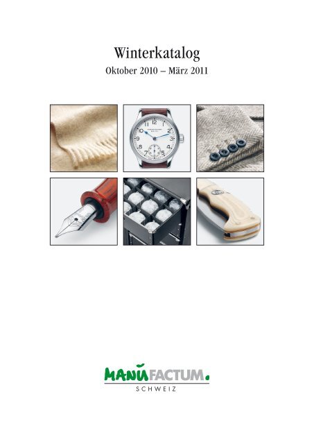 Winterkatalog Manufactum