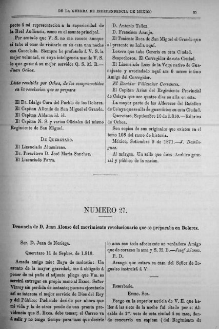 Números 1-45 - Bicentenario