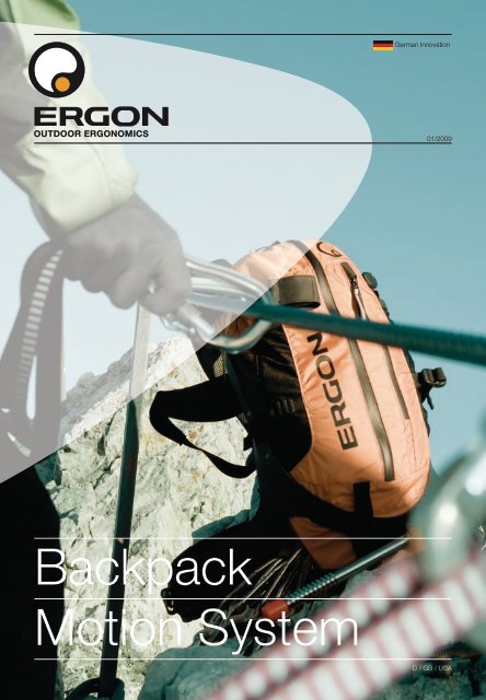 Optimal load distribution. Natural freedom of movement ... - Ergon