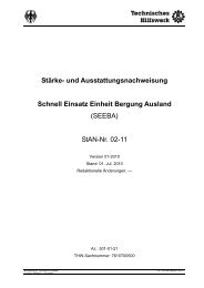 Schnell-Einsatz-Einheit- Bergung-Ausland SEEBA - Geschäftsstelle ...