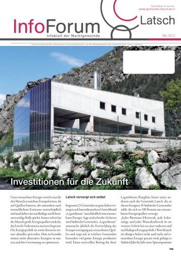 InfoForum - Mai 2012 (2,85 MB) - .PDF