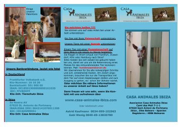 Flyer 2 - Casa Animales Ibiza