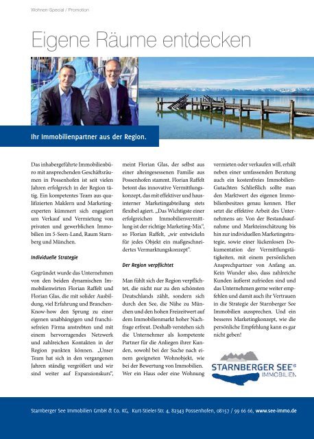 Stadtleben - Stadtmarketing Starnberg