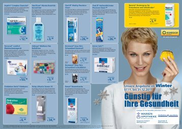 vivesco (r) - Handzettel - Die Dreilinden Apotheke