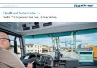 FleetBoard Zeitwirtschaft - Daimler FleetBoard GmbH