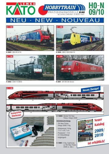 Neuer Katalog 2009/ 2010 ist erhältlich! - Lokshop