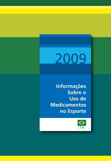 Informações Sobre o Uso de Medicamentos no Esporte - CBV