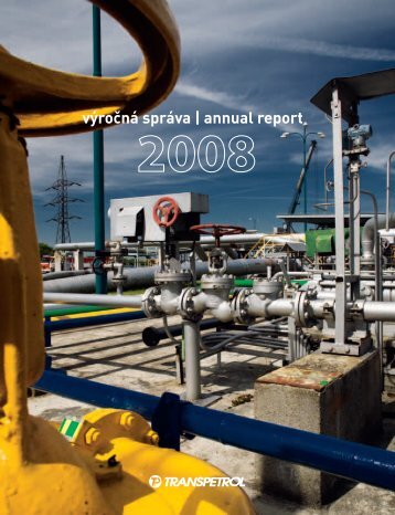 Výročná správa 2008 - Transpetrol