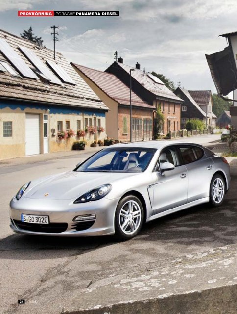 PROVKÖRNING PORSCHE PANAMERA DIESEL - Auto Motor & Sport