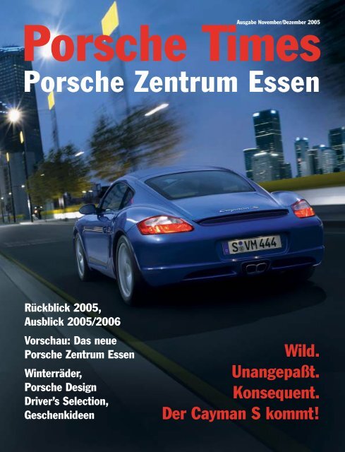 Ausgabe November/Dezember 2005 - Porsche Zentrum Essen
