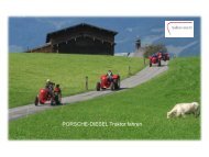 PORSCHE-DIESEL Traktor fahren - traktor-event