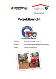 Projektbericht - BBS6 Hannover