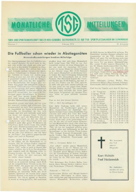 1974 PDF - TSG 1885 Neu-Isenburg