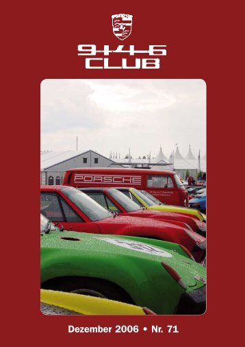 Dezember 2006 • Nr. 71 - Porsche 914-6 Club e.V.