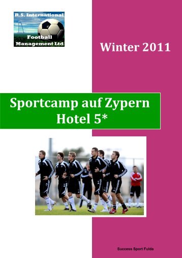 Sportcamp auf Zypern Hotel 5* - Sport-Fabi