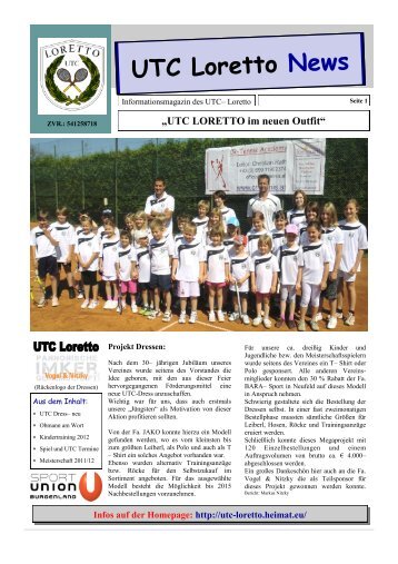 UTC Loretto News - des UTC Loretto